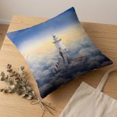 Pink Floyd Pillow Cover - Endless River Lighthouse Pink Floyd Pillow Cover - Endless River Lighthouse