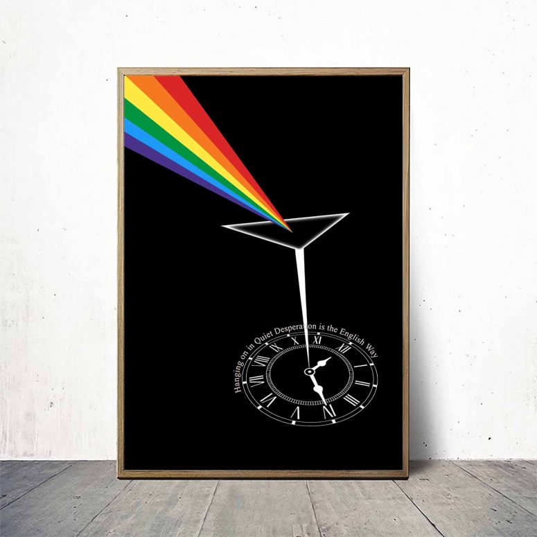 Pink Floyd Poster - Time Dark Side Of The Moon