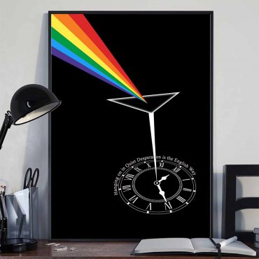 Pink Floyd Poster - Time Dark Side Of The Moon