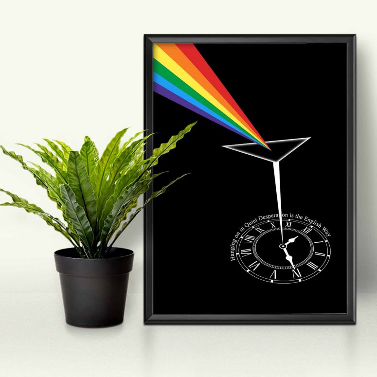 Pink Floyd Poster - Time Dark Side Of The Moon