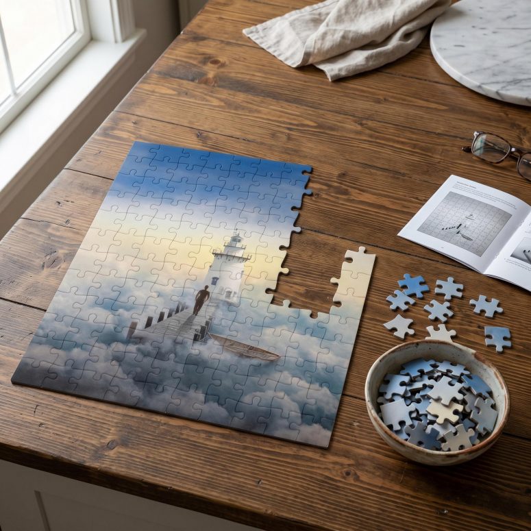 Pink Floyd Puzzle - Endless River Lighthouse