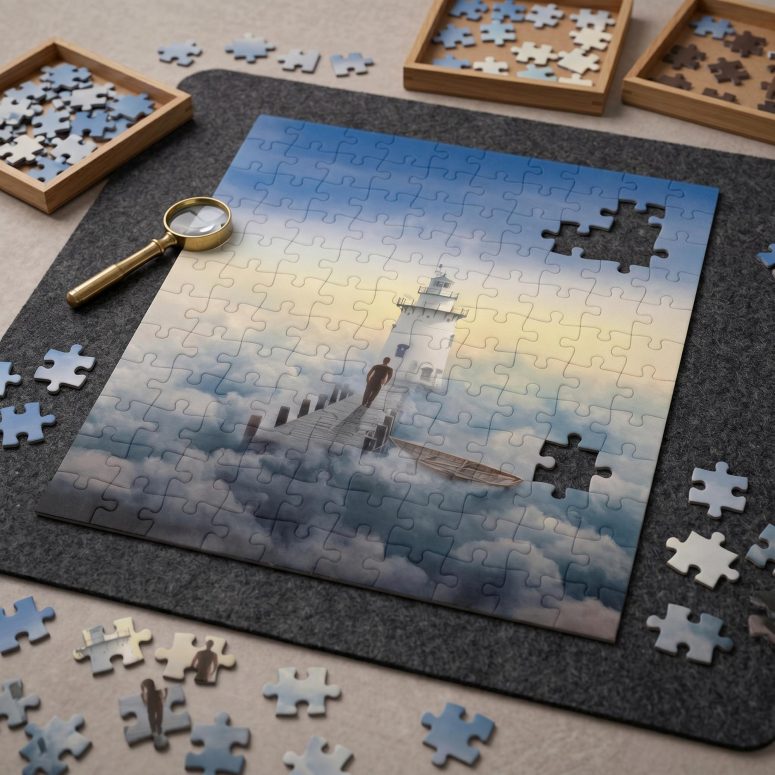 Pink Floyd Puzzle - Endless River Lighthouse