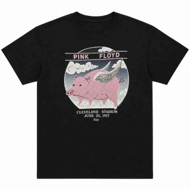 Pink Floyd Shirt - Animals Tour 1977 Cleveland Stadium June 25