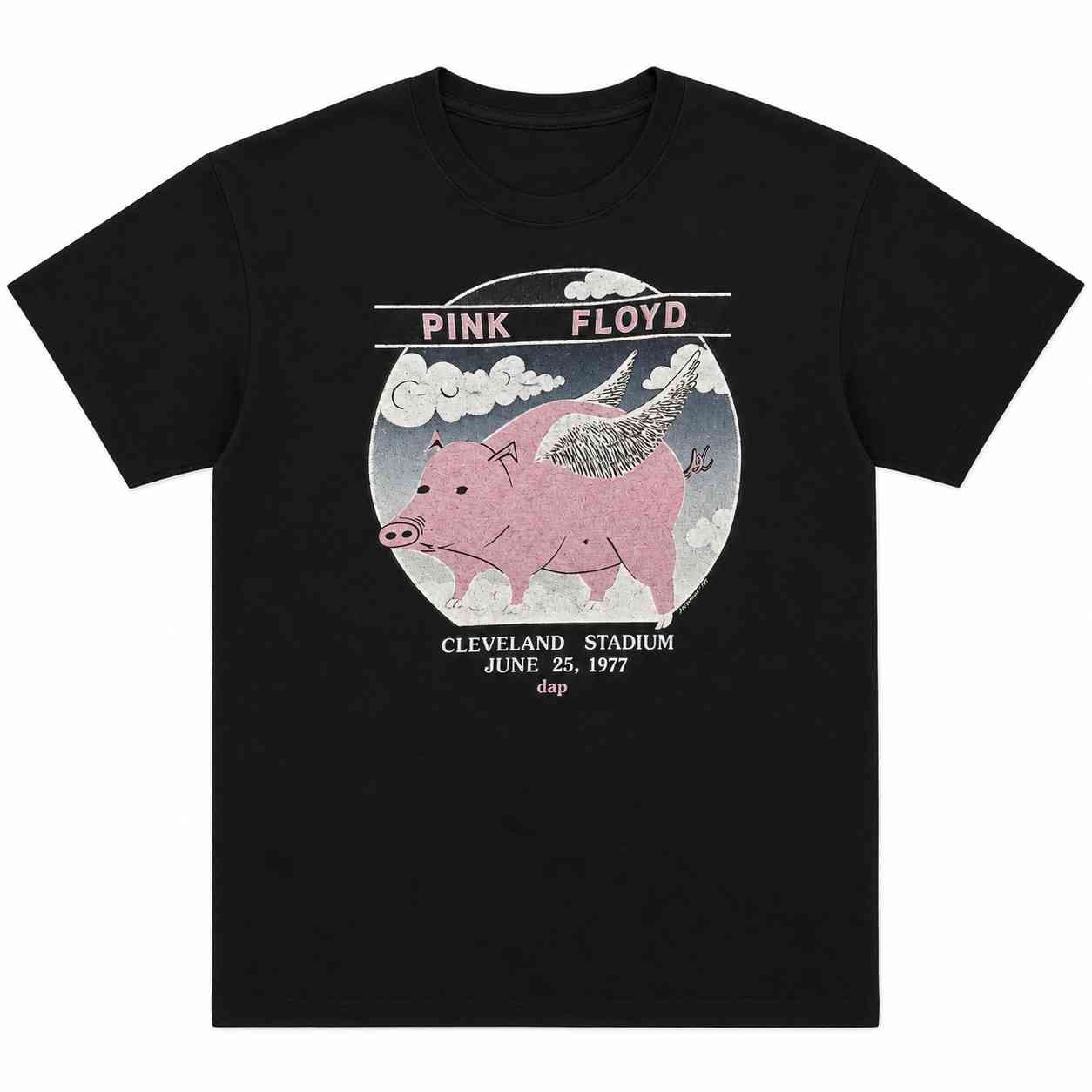 Pink Floyd Shirt - Animals Tour 1977 Cleveland Stadium June 25 Pink Floyd Shirt - Animals Tour 1977 Cleveland Stadium June 25
