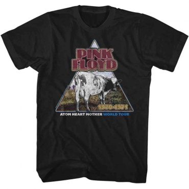 Pink Floyd Shirt - Atom Heart Mother World Tour 1970 1971
