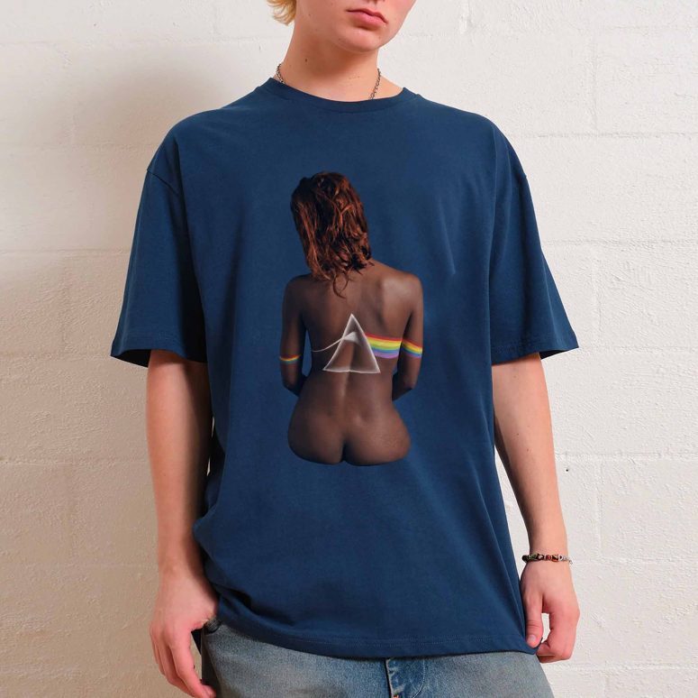 Pink Floyd Shirt - Dark Side Of The Moon Back Art Pink Floyd Shirt - Dark Side Of The Moon Back Art