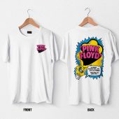 Pink Floyd Shirt Norwich Lads Club April 1971 Double Sided White - OtherBrick