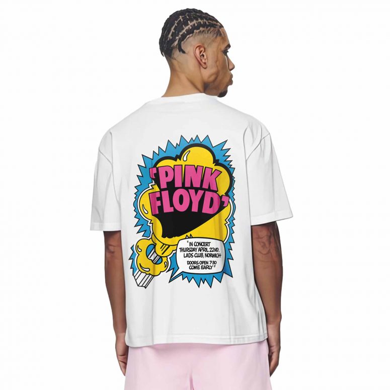 Pink Floyd Shirt - Norwich Lads Club April 1971 Pink Floyd Shirt - Norwich Lads Club April 1971