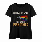 Pink Floyd Shirt Some Dads Give Advice Mine Gave Me Pink Floyd Father S Day Front Wtee Black - OtherBrick