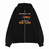 Pink Floyd Shirt Some Dads Give Advice Mine Gave Me Pink Floyd Father S Day Front Ziphoodie Black - OtherBrick