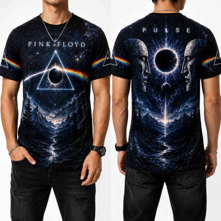 Pink Floyd Shirt - TDSOTM x Pulse Limited Edition Pink Floyd Shirt - TDSOTM x Pulse Limited Edition