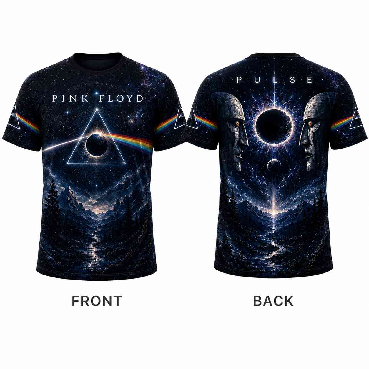 Pink Floyd Shirt - TDSOTM x Pulse Limited Edition Pink Floyd Shirt - TDSOTM x Pulse Limited Edition