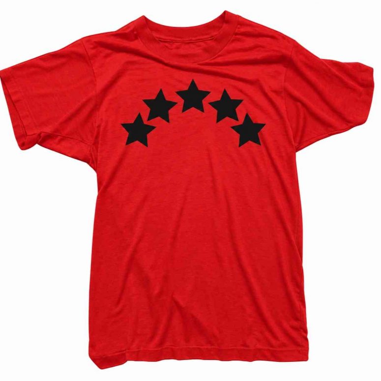 Pink Floyd Shirt - 5 Stars Tee worn by Nick Mason