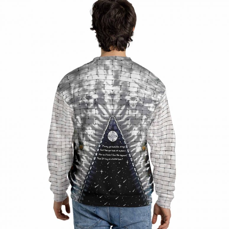 Pink Floyd Shirt - Heart Dark Side Of The Moon Money Lyrics All-Over Tie-Dye Print Pink Floyd Shirt - Heart Dark Side Of The Moon Money Lyrics All-Over Tie-Dye Print