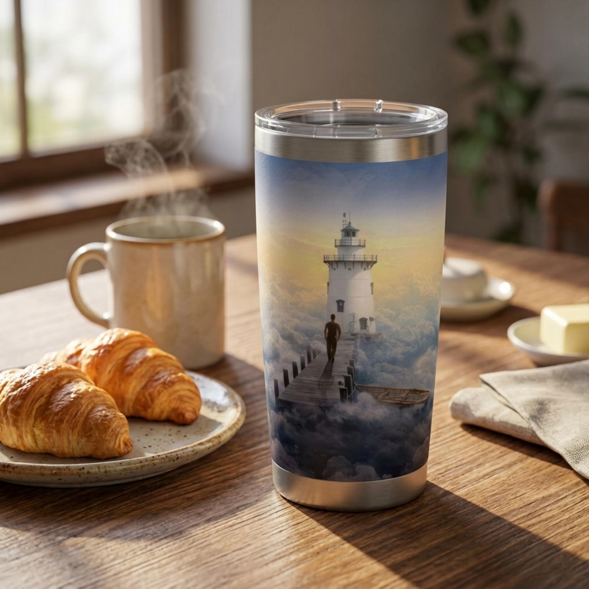 Pink Floyd Tumbler - Endless River Lighthouse Pink Floyd Tumbler - Endless River Lighthouse
