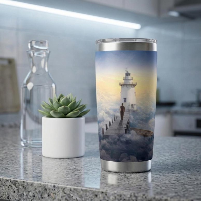 Pink Floyd Tumbler - Endless River Lighthouse Pink Floyd Tumbler - Endless River Lighthouse