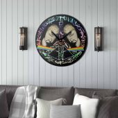 Pink Floyd Wooden Clock - The Division Bell Dark Side Of The Moon Pink Floyd Wooden Clock - The Division Bell Dark Side Of The Moon
