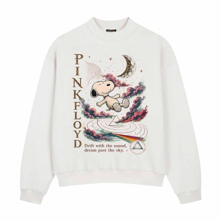 Pink Floyd Shirt - Snoopy Drift With The Sound Dream Past The Sky