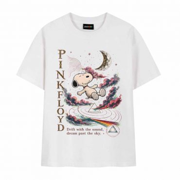 Pink Floyd Shirt - Snoopy Drift With The Sound Dream Past The Sky