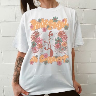 Pink Floyd Shirt - Floral Lungs In Concert