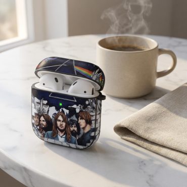 Pink Floyd Airpods Case - Pink Floyd Member and Album WYWH DSOTM