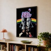 Pink Floyd Canvas - Dark Side Of The Moon x The Division Bell Vintage