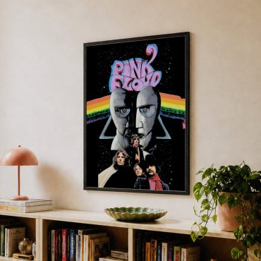 Pink Floyd Canvas - Dark Side Of The Moon x The Division Bell Vintage Pink Floyd Canvas - Dark Side Of The Moon x The Division Bell Vintage