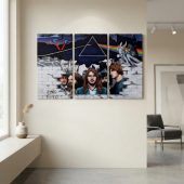 Pink Floyd Canvas - Pink Floyd Member and Album WYWH DSOTM