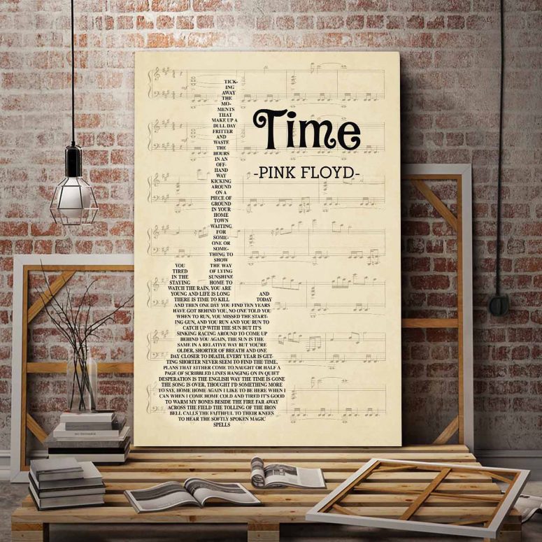 Pink Floyd Canvas - Times Lyrics Tired Of Lying In The Sunshine Pink Floyd Canvas - Times Lyrics Tired Of Lying In The Sunshine