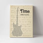 Pink Floyd Canvas - Times Lyrics Tired Of Lying In The Sunshine Pink Floyd Canvas - Times Lyrics Tired Of Lying In The Sunshine