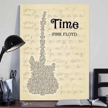 Pink Floyd Canvas - Times Lyrics Tired Of Lying In The Sunshine