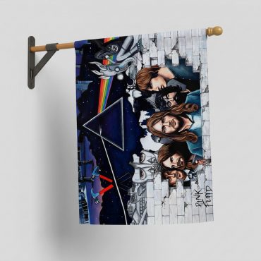 Pink Floyd Flag - Pink Floyd Member and Album WYWH DSOTM