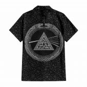 Pink Floyd Hawaiian - Viking Valknut Dark Side Of The Moon