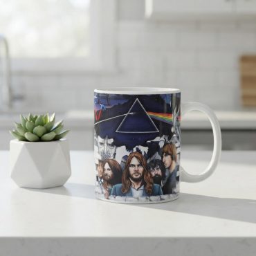 Pink Floyd Mug - Pink Floyd Member And Album Wywh Dsotm