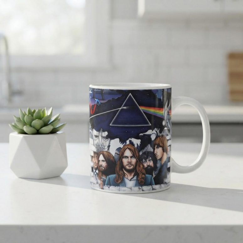 Pink Floyd Mug - Pink Floyd Member And Album Wywh Dsotm Pink Floyd Mug - Pink Floyd Member And Album Wywh Dsotm