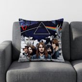 Pink Floyd Pillow Cover - Pink Floyd Member and Album WYWH DSOTM