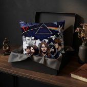 Pink Floyd Pillow Cover - Pink Floyd Member and Album WYWH DSOTM Pink Floyd Pillow Cover - Pink Floyd Member and Album WYWH DSOTM