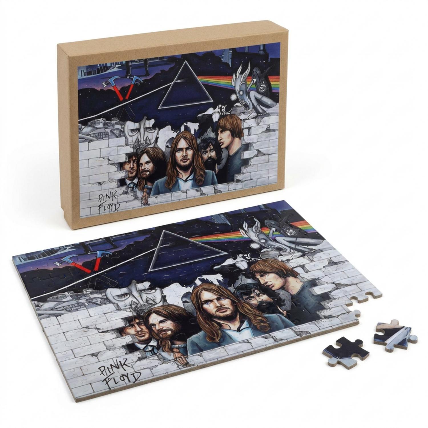 Pink Floyd Puzzle - Pink Floyd Member and Album WYWH DSOTM Pink Floyd Puzzle - Pink Floyd Member and Album WYWH DSOTM