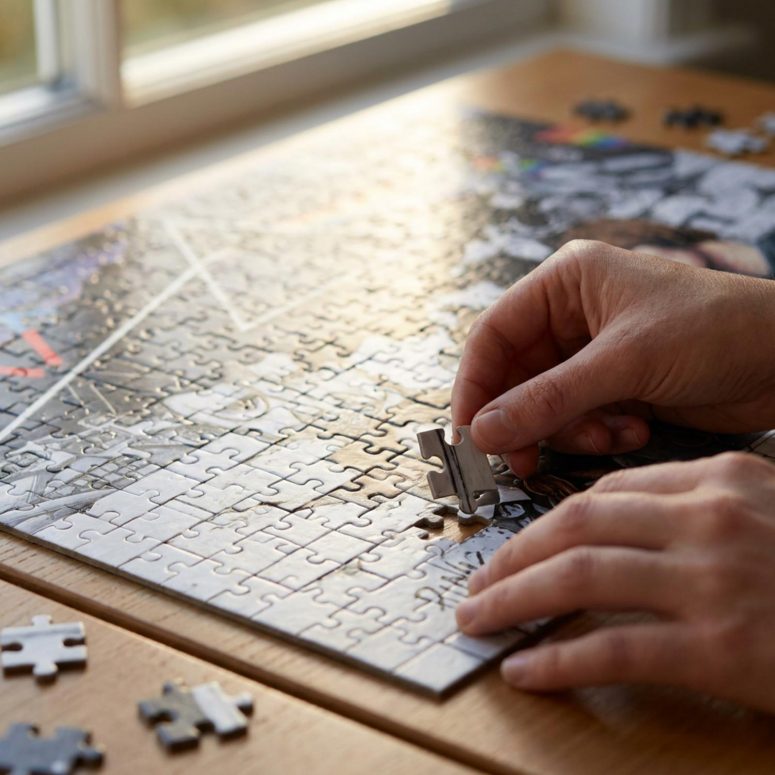 Pink Floyd Puzzle - Pink Floyd Member and Album WYWH DSOTM Pink Floyd Puzzle - Pink Floyd Member and Album WYWH DSOTM