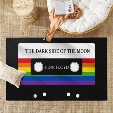 Pink Floyd Rug - The Dark Side Of The Moon Retro Cassette Pink Floyd Rug - The Dark Side Of The Moon Retro Cassette