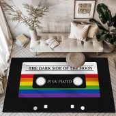 Pink Floyd Rug - The Dark Side Of The Moon Retro Cassette Pink Floyd Rug - The Dark Side Of The Moon Retro Cassette