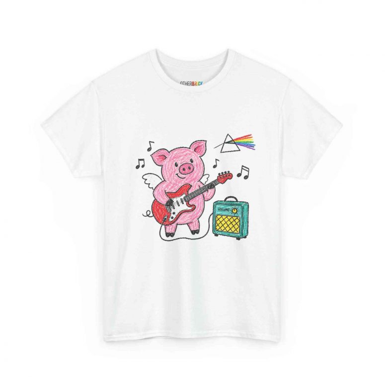 Pink Floyd Shirt - Crayon Another Pig In he Band Pink Floyd Shirt - Crayon Another Pig In he Band