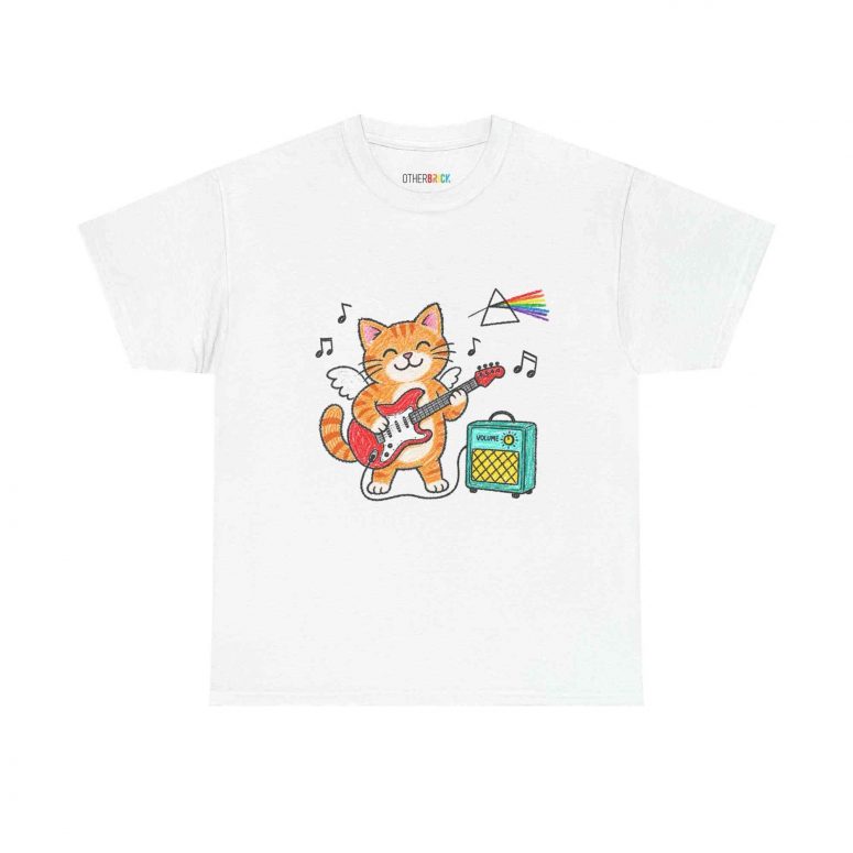 Pink Floyd Shirt - Crayon Cat On The Wing Pink Floyd Shirt - Crayon Cat On The Wing