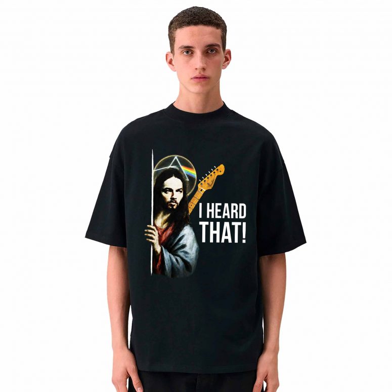 Pink Floyd Shirt - David Gilmour Jesus I Heard That Pink Floyd Shirt - David Gilmour Jesus I Heard That