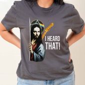 Pink Floyd Shirt - David Gilmour Jesus I Heard That Pink Floyd Shirt - David Gilmour Jesus I Heard That