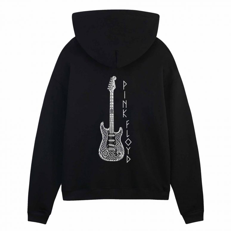 Pink Floyd Print Back Shirt - Viking 1969 Fender Stratocaster Electric Guitar Pink Floyd Print Back Shirt - Viking 1969 Fender Stratocaster Electric Guitar