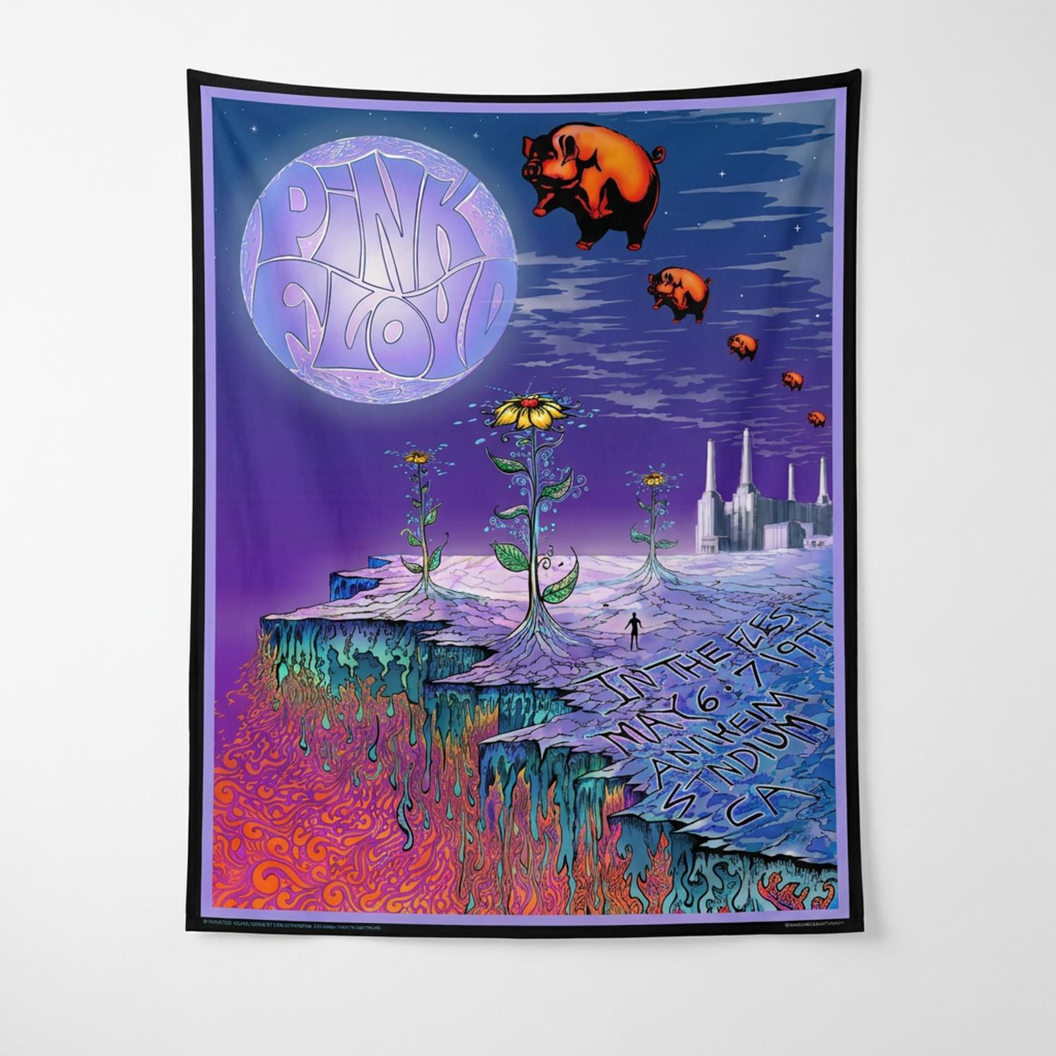 Pink Floyd Tapestry - In The Flesh Tour 1977 Anaheim Stadium LA CA Pink Floyd Tapestry - In The Flesh Tour 1977 Anaheim Stadium LA CA