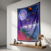 Pink Floyd Tapestry - In The Flesh Tour 1977 Anaheim Stadium LA CA Pink Floyd Tapestry - In The Flesh Tour 1977 Anaheim Stadium LA CA