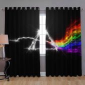 Pink Floyd Window Curtain - The Dark Side Of The Moon Electric Smoke