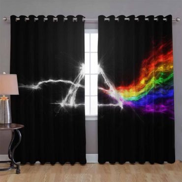 Pink Floyd Window Curtain - The Dark Side Of The Moon Electric Smoke